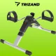 Trizand 2in1 Folding Mini Exercise Bike for Arms and Legs, Black/Grey