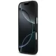 Guess dėklas iPhone 17 telefonui 4G PU Leather MagSafe, juodas