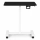 ModernHome Mobile Laptop Desk with Height Adjustment (71x48 cm, Black)