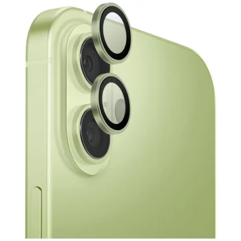 Uniq Optix Aluminum Camera Lens Protector  iPhone 17 with Applicator - Green