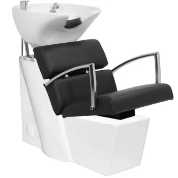 Gabbiano Bruksela Hairdressing Wash Unit, Black