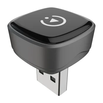 Carlinkit MINI ULTRA 5 belaidis CarPlay ir Android Auto adapteris, pilkas
