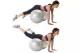 Exercise Fitness Gym Pilates Yoga Peanut Ball - Silver, 50 cm