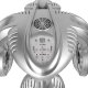 Profesionalus pastatomas klimazonas Gabbiano GL-505S, sidabrinis