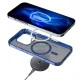 3Mk Protection Frosty MagCase dėklas iPhone 14 Pro, mėlynas / skaidrus