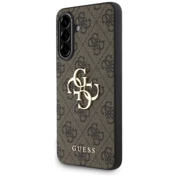 Guess Big 4G Logo Classic Logo Phone Case Cover Samsung Galaxy A36 - Brown