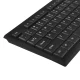 Belaidės klaviatūros ir pelės rinkinys NanoRS RS580, 2.4 GHz, 1200 DPI, juodas
