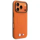 BMW M FW Metal Logo MagSafe dėklas iPhone 17 Pro, oranžinis