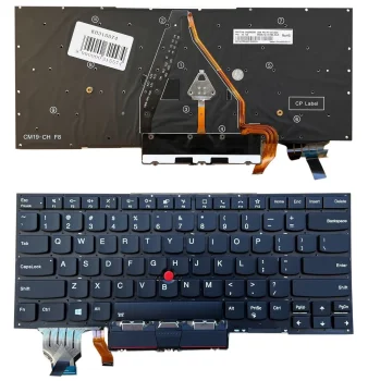 Lenovo ThinkPad X1 Carbon Gen 8 Keyboard with Backlight, US