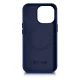 iCarer Case Leather Cover Genuine Leather Phone Case Cover iPhone 14 Pro Max blue (WMI14220708-BU) (MagSafe compatible)