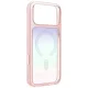 Uniq Coehl Estelle dėklas su magnetiniu įkrovimu iPhone 18 Pro / 17 Pro, rožinis
