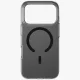 Uniq Clario Magclick Charging dėklas, skirtas iPhone 17 Pro, juodas