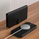 Tech-Protect Wallet MagSafe atverčiamas dėklas iPhone 16e / 17e, matinė juoda