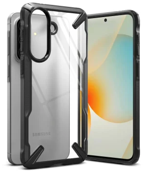 Ringke Fusion X Case for Samsung Galaxy A57 5G - Clear and Black