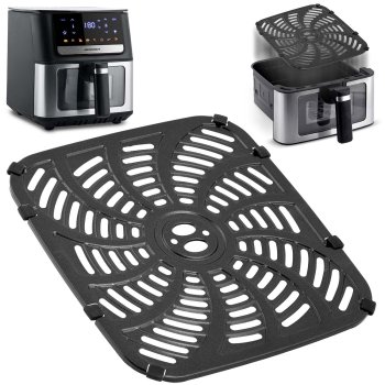 Berdsen BD-655 / BD-662 Air Fryer Grill Tray, 24x22.5 cm