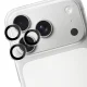 3mk iPhone 17 Pro / 17 Pro Max kameros apsauginis stiklas Lens Protection Pro, skaidrus
