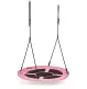 Vaikų lauko sūpynės-gandralizdis ECOTOYS, 100 cm, 150 kg, rožinės