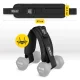 4FIZJO klubų diržas hanteliams Hip Thrust pratimams, juodas