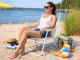 Folding Camping and Beach Chair Lightweight Portable, Multicolored