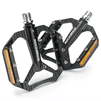Rockbros C700 aliumininiai dviračių pedalai, juodi