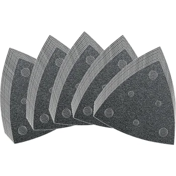 Fein šlifavimo lapelių rinkinys 80 mm, 50 vnt., K60–K240, 6 skylės