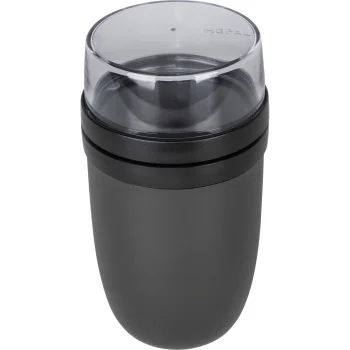 Pietų dėžutė Mepal Lunchpot Ellipse XL, 750+300 ml, nordic black