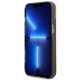 Guess Liquid Glitter Palm dėklas, skirtas iPhone 14 Plus, juodas
