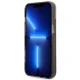 Guess Liquid Glitter Palm dėklas, skirtas iPhone 14 Plus, juodas