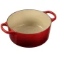 Ketaus troškintuvas Le Creuset Signature apvalus 22 cm 3.3 l, Cerise