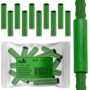 Plonos PL-941 Plant Support Connectors 11mm, Green, 10 Pcs