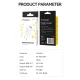 Įkroviklis Wozinsky CUWCW 2.4A 2 x USB-A, baltas