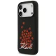 Karl Lagerfeld Silikoninis dėklas su MagSafe skirtas iPhone 17 Pro, juodas