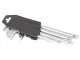 Šešiakampių ir Torx raktų rinkinys 1.5-10 mm, 9 vnt.