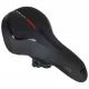 Rallex Sports Bicycle Saddle with Elastic Foam, Black