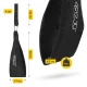 Pilvo raumenų treniravimo kilpos 4FIZJO AB Sling Straps, juodos
