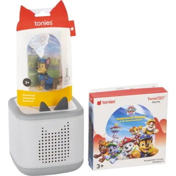 Tonies Toniebox 2 Full Play Bundle-Set garso grotuvas, pilkas