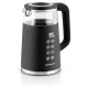 Berdsen BD-707 elektrinis virdulys 1,7L su temperatūros reguliavimu, juodas