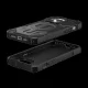 UAG Monarch Pro MagSafe dėklas iPhone 15 Pro Max telefonui, juodos anglies