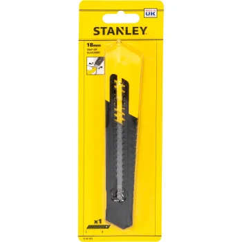 Segmentinis peilis Stanley SM 18 mm, geltonas / juodas