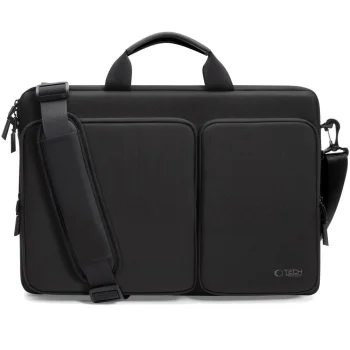 Nešiojamojo kompiuterio krepšys Tech-Protect Defender 17", juodas