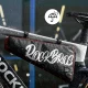 Rockbros G008 dviračio rėmo trikampis krepšys XL 1.9L, juodas/raudonas