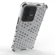 Dėklas Vivo V23 5G Honeycomb hibridinis šarvuotas su geliu, juodas