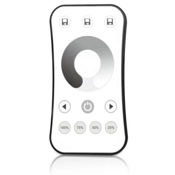 Ultra-Slim LED apšvietimo reguliatoriaus pultelis R6-1 RF 2.4GHz