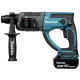 Akumuliatorinis perforatorius Makita DHR202RTJ 18V, 2x 5.0Ah, SDS-Plus