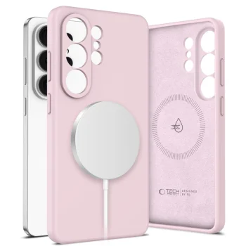 Tech-Protect Samsung Galaxy S26 Ultra Silicone MagSafe Case, Pink