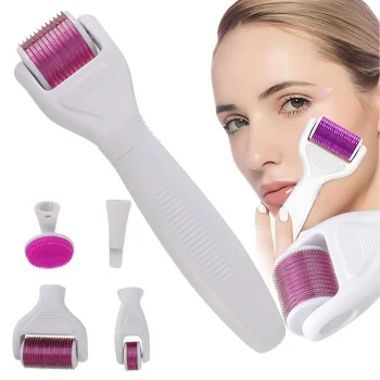 Derma roller mezoterapijos rinkinys 6in1 veidui ir kūnui