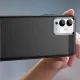 Telefono dėklas Carbon Case skirtas Infinix Note 12i, TPU, juodas
