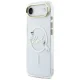Karl Lagerfeld IML Choupettes Karl Script Logo MagSafe dėklas telefonui iPhone Air, skaidrus