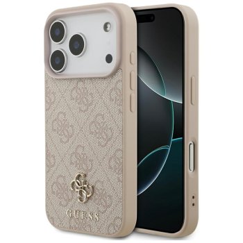 Guess 4G Small 4G and Classic MagSafe dėklas iPhone 17 Pro, rožinis