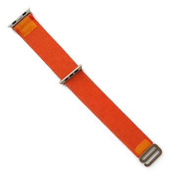 Apple Watch 38/40/41mm Strap with Steel Buckle, Orange